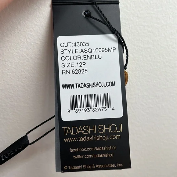 Tadashi Shoji Navy Blue Lace Dress - Picture 3 of 5